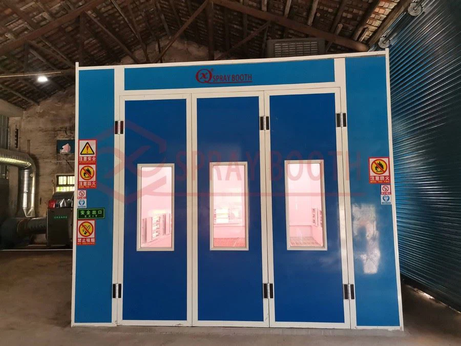 Anti-pollution paint booth systems 2